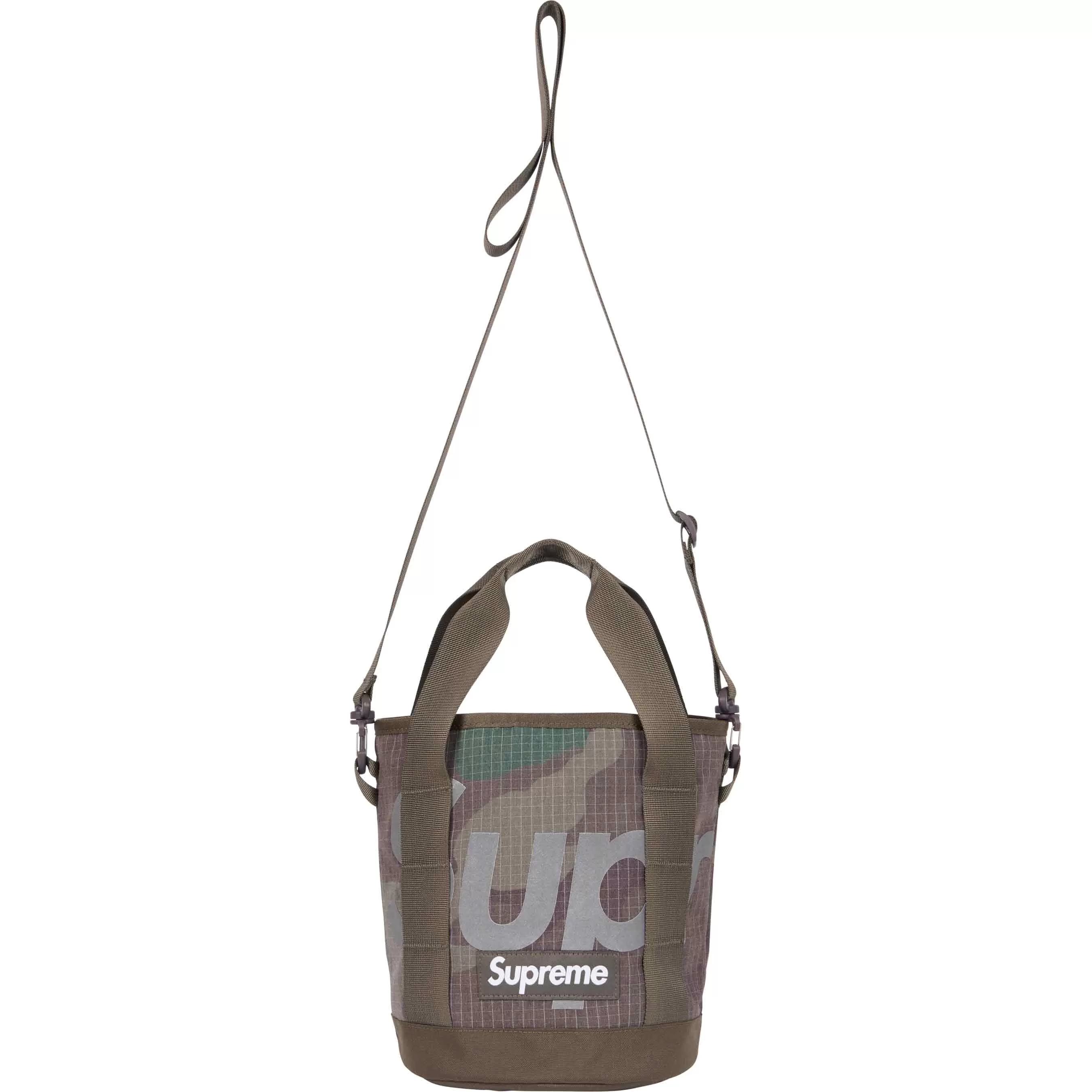 Supreme Reflective Cinch Bag Camo