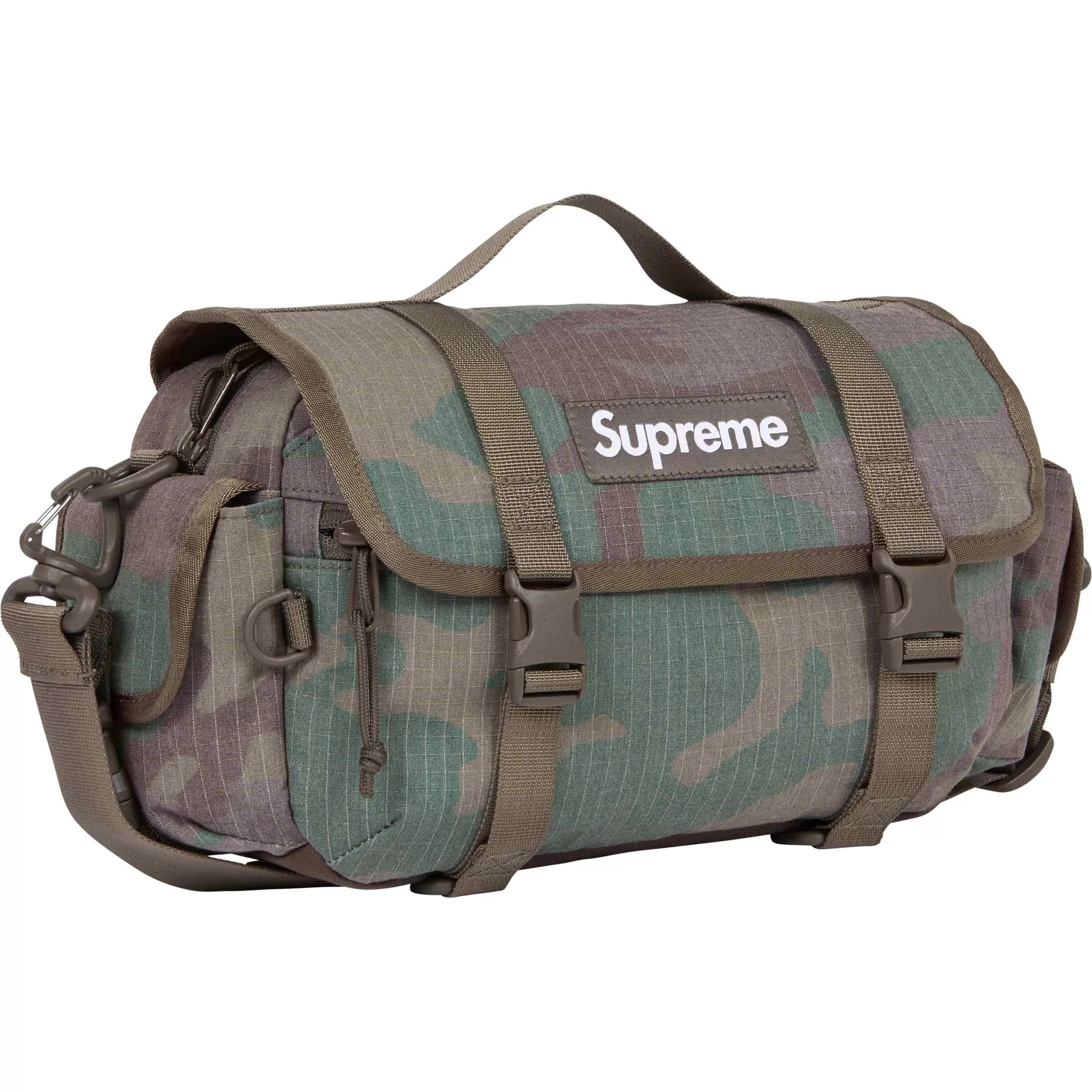 Supreme Reflective Mini Duffle Bag Camo