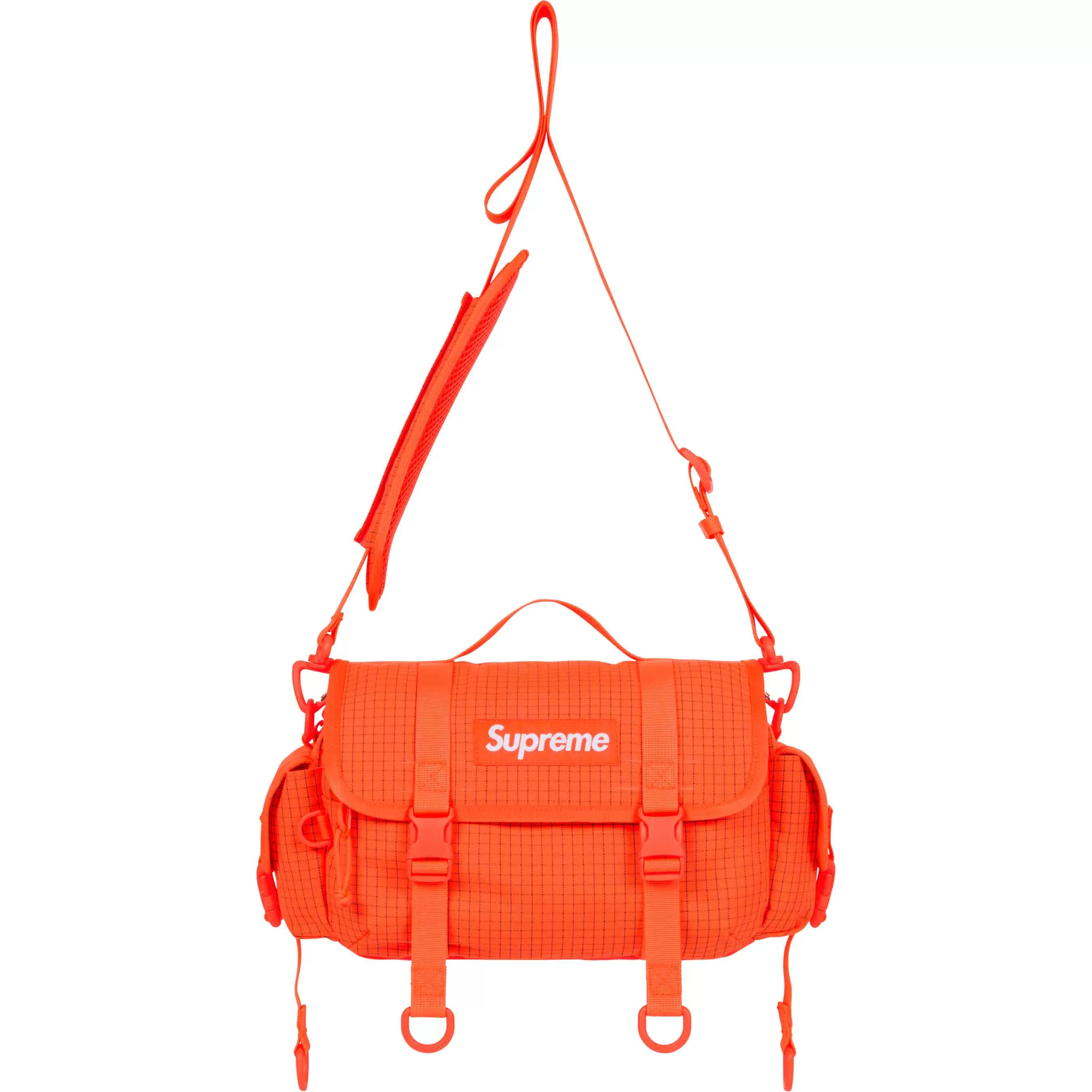 Supreme Reflective Mini Duffle Bag Orange