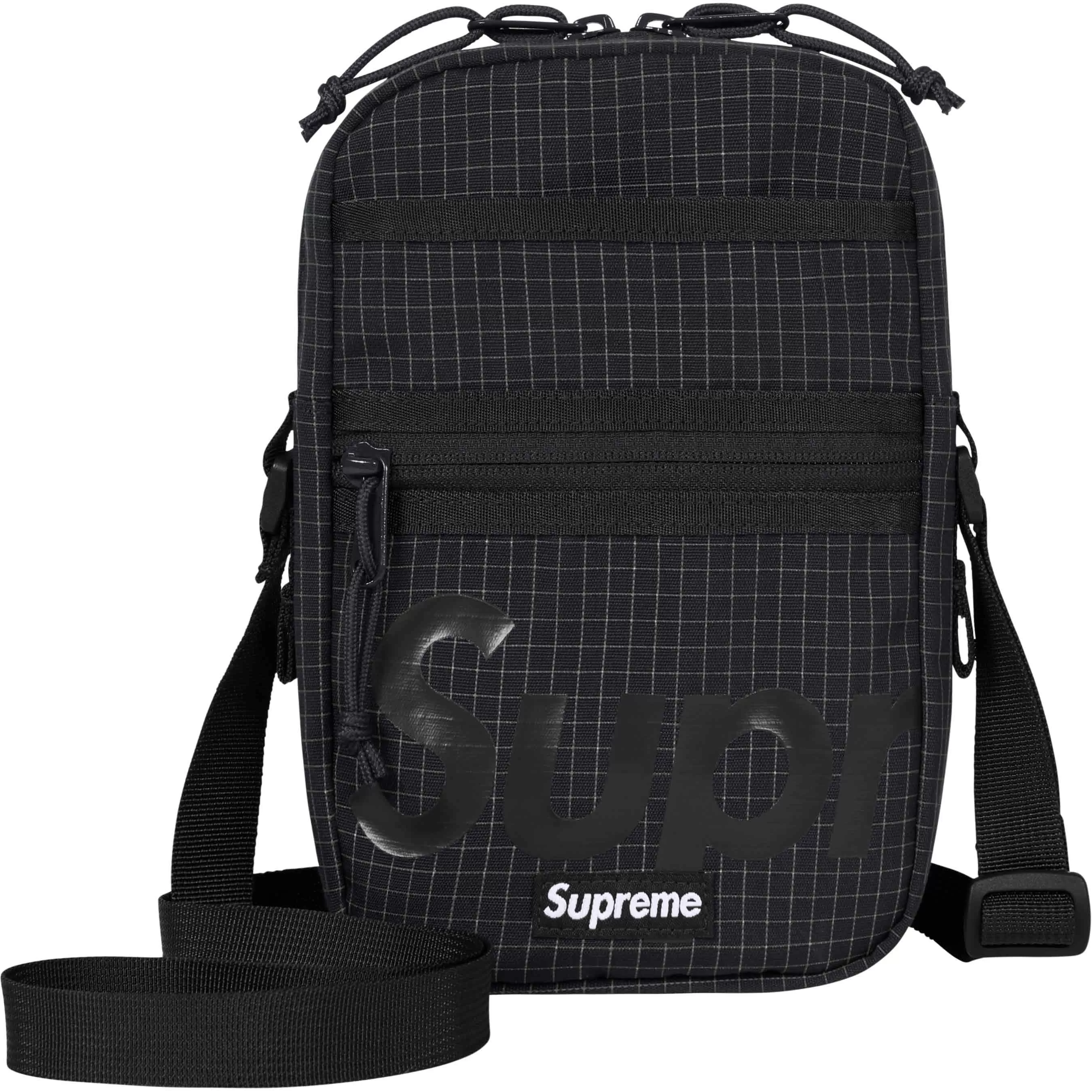 Supreme Reflective Shoulder Bag Black