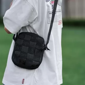 Supreme Woven Sling Bag Black