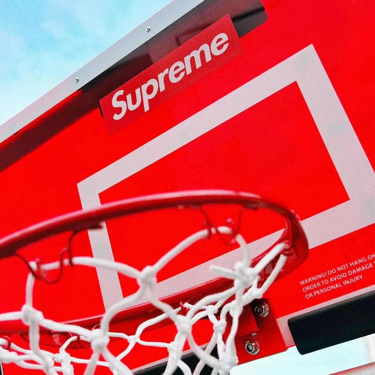 Supreme x Spalding Mini Basketball Hoop