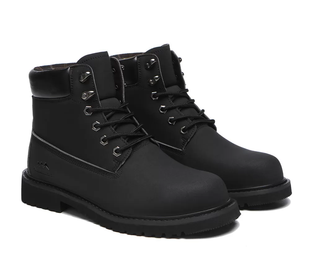 TARRAMARRA Work Safety Lace Up Boots Men Jaden