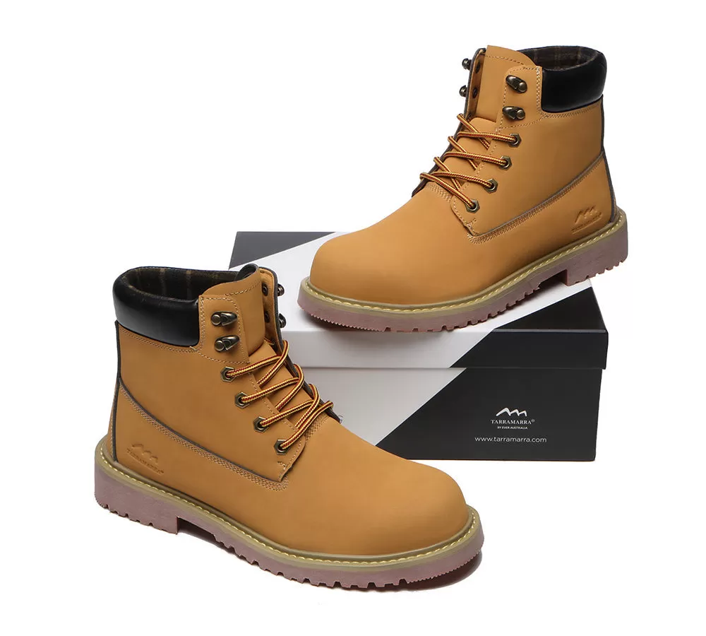 TARRAMARRA Work Safety Lace Up Boots Men Jaden