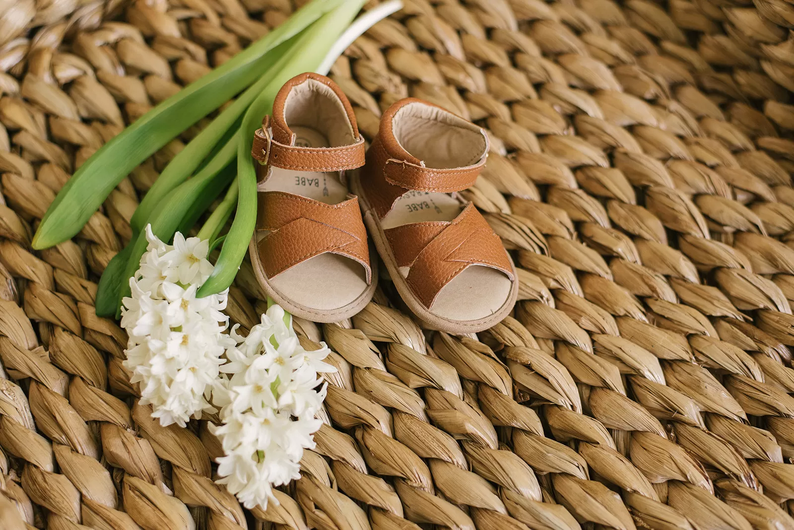 Tawny Leather Sandals