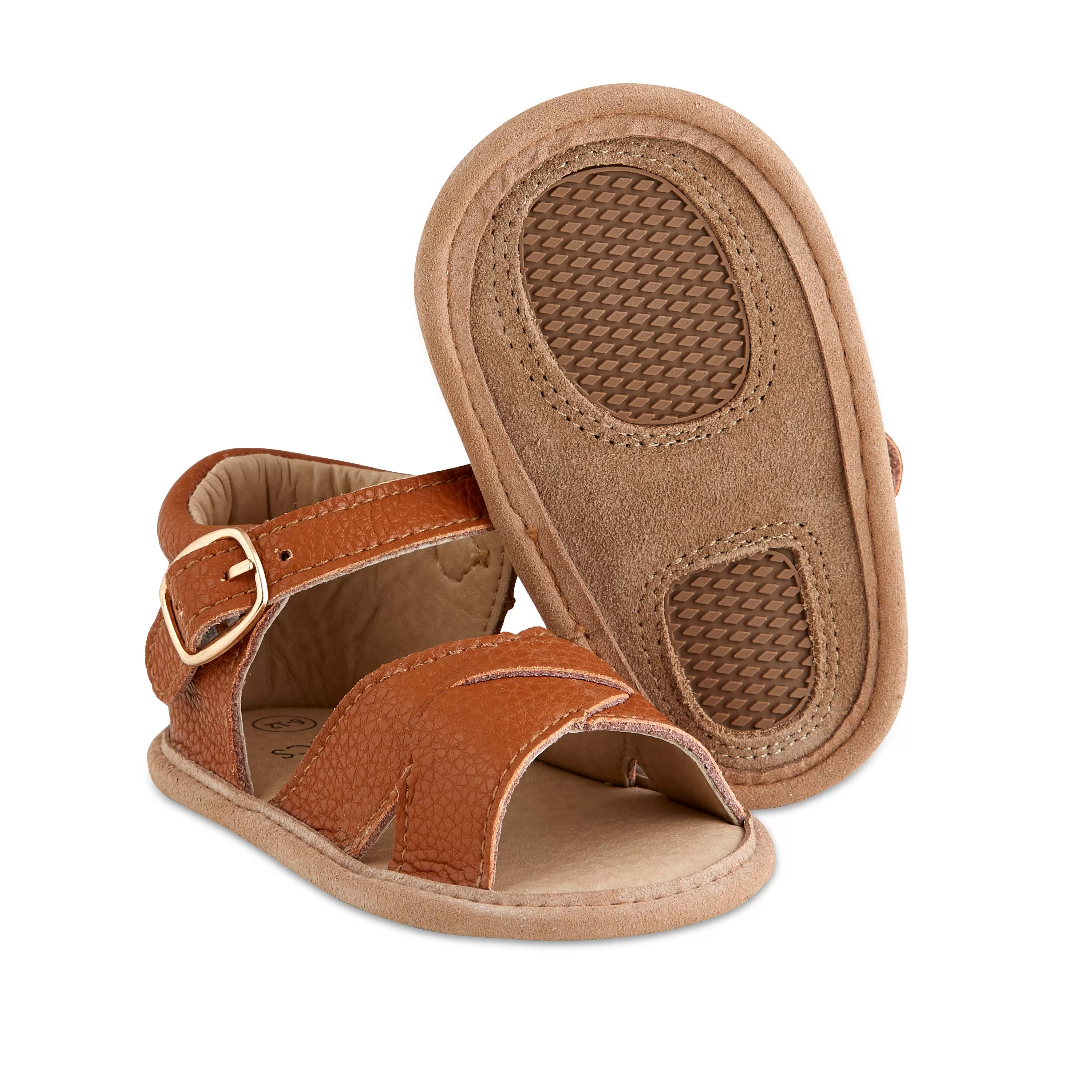 Tawny Leather Sandals