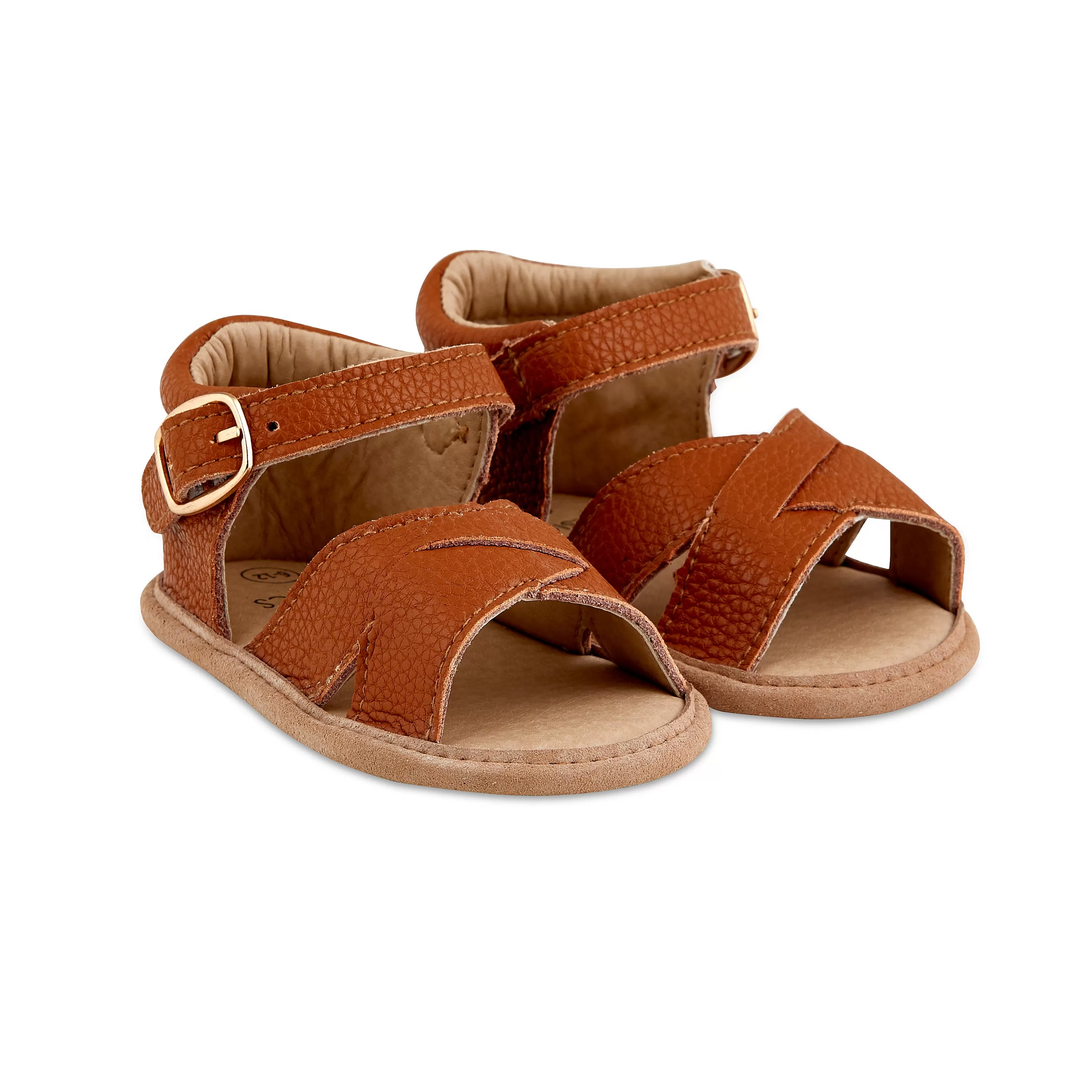 Tawny Leather Sandals