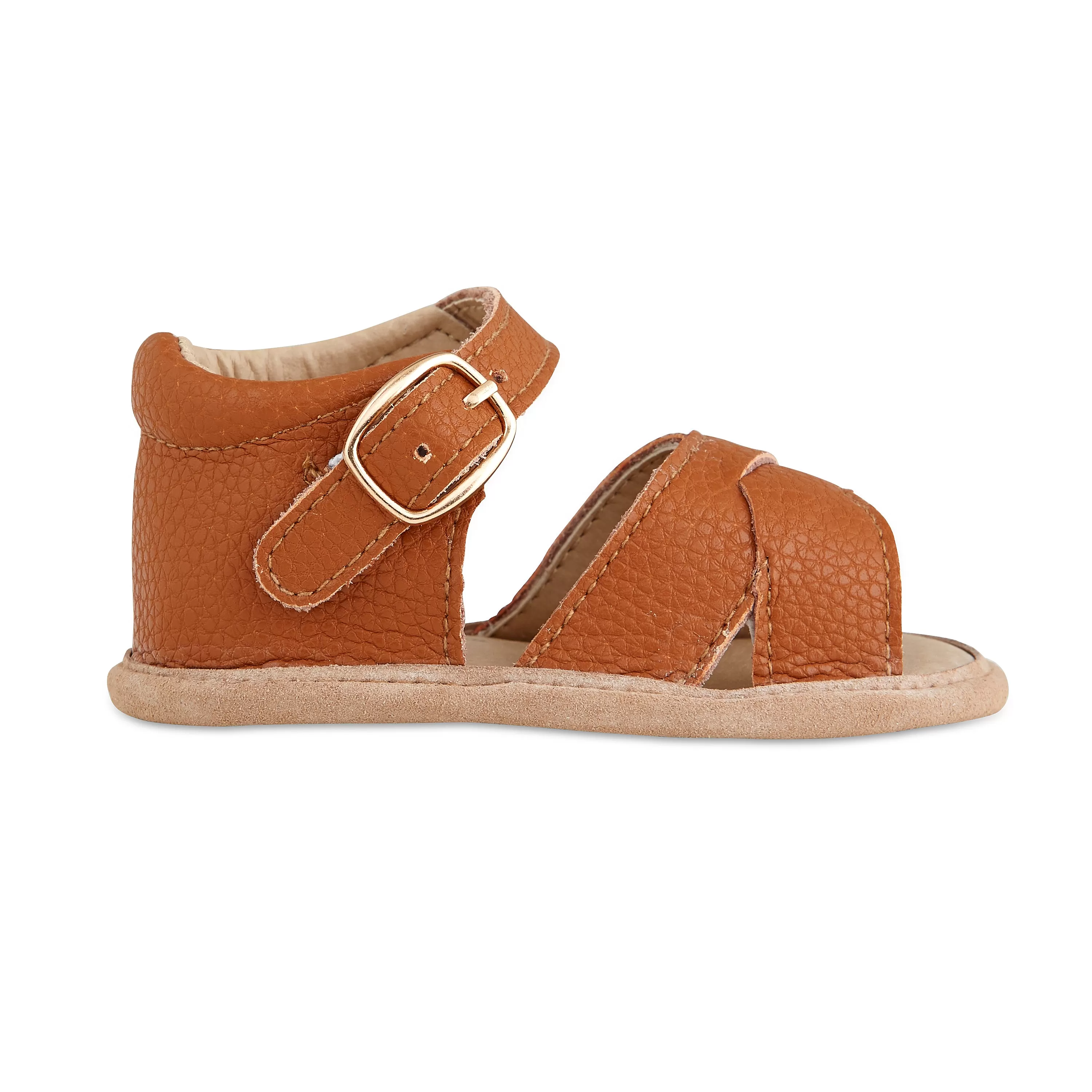 Tawny Leather Sandals