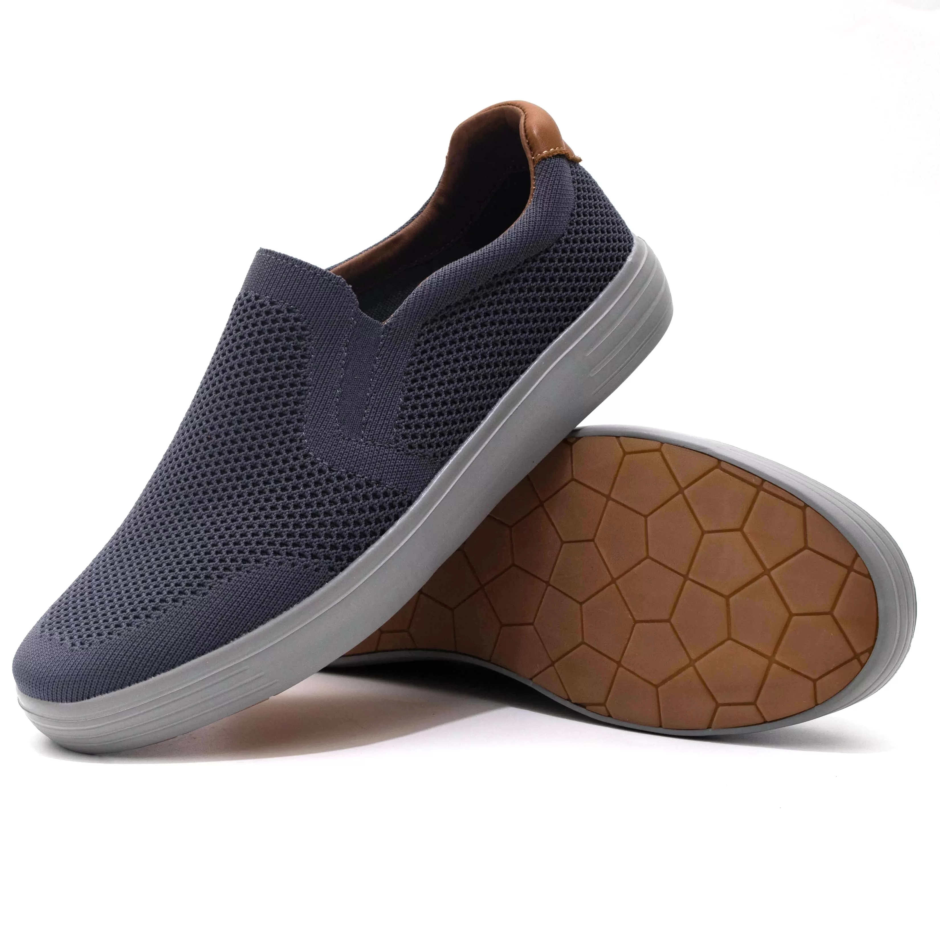 Tiosebon Men's Slip on Skate Shoes