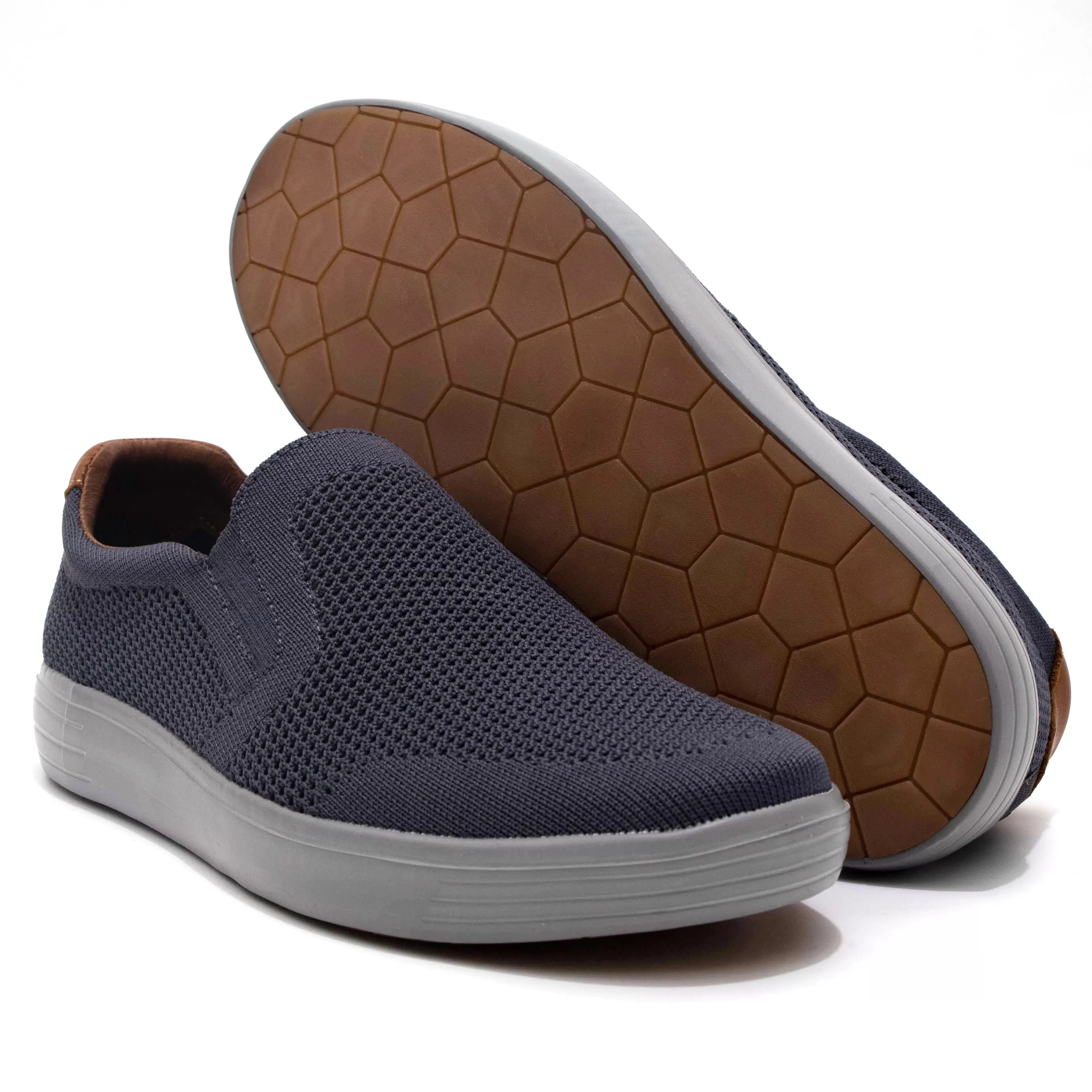 Tiosebon Men's Slip on Skate Shoes