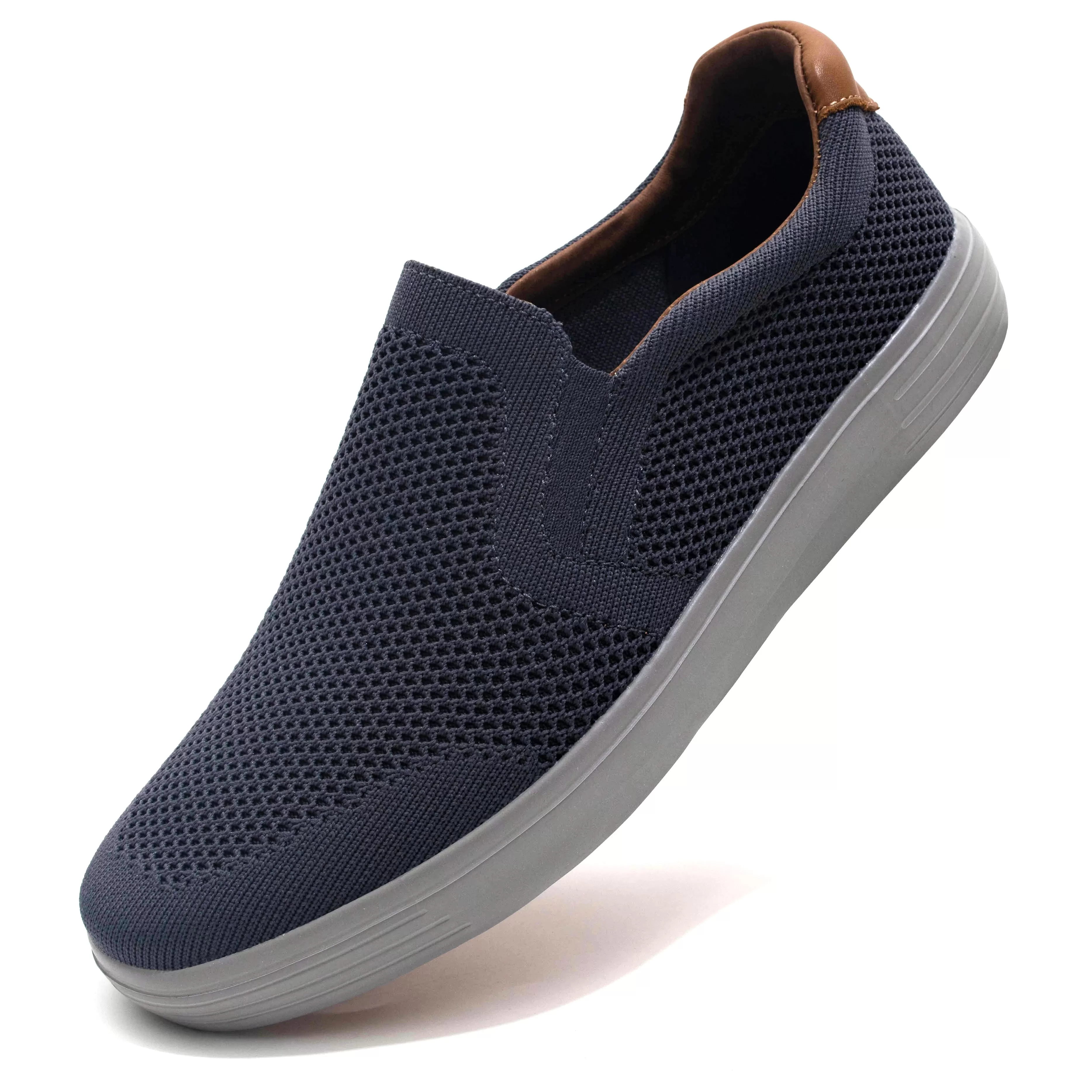 Tiosebon Men's Slip on Skate Shoes