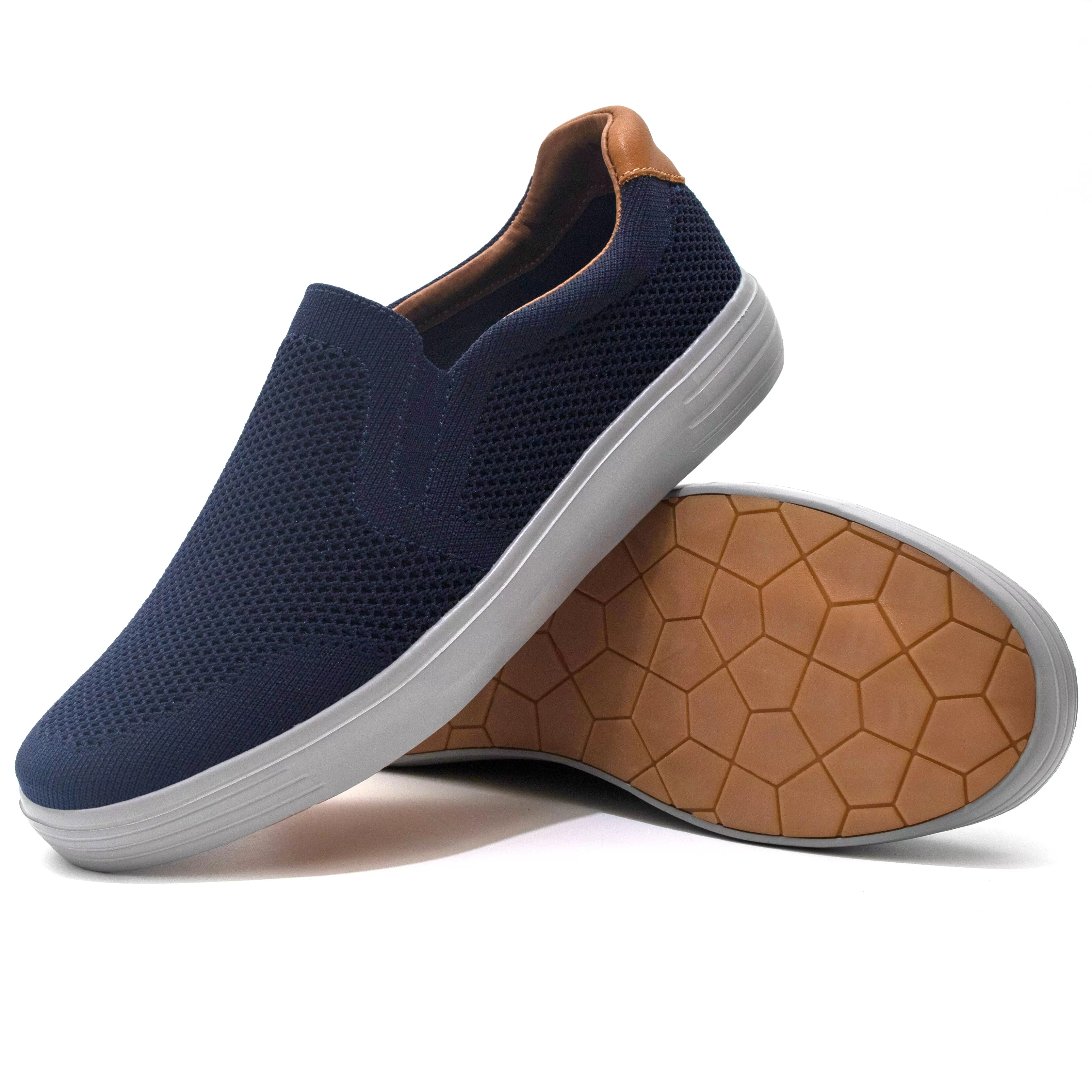 Tiosebon Men's Slip on Skate Shoes