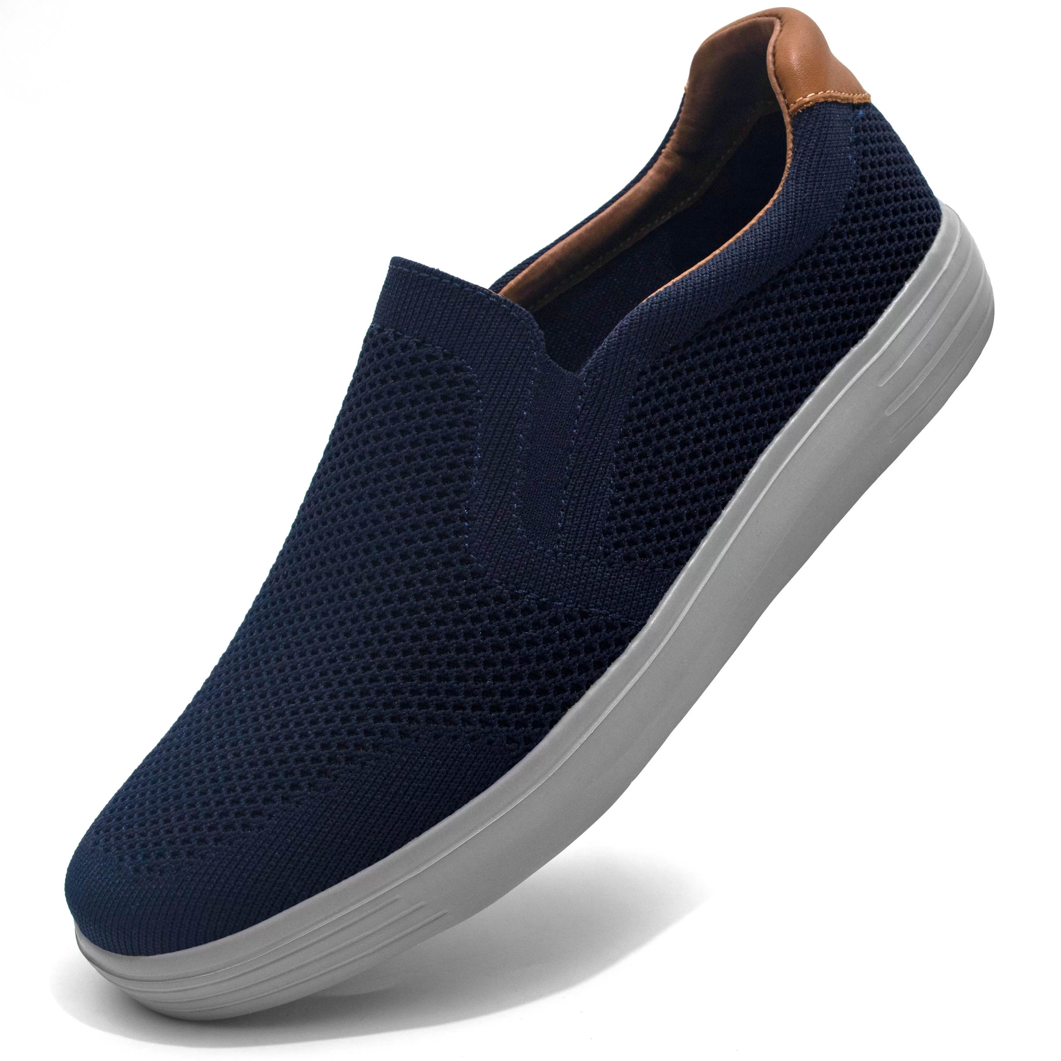 Tiosebon Men's Slip on Skate Shoes