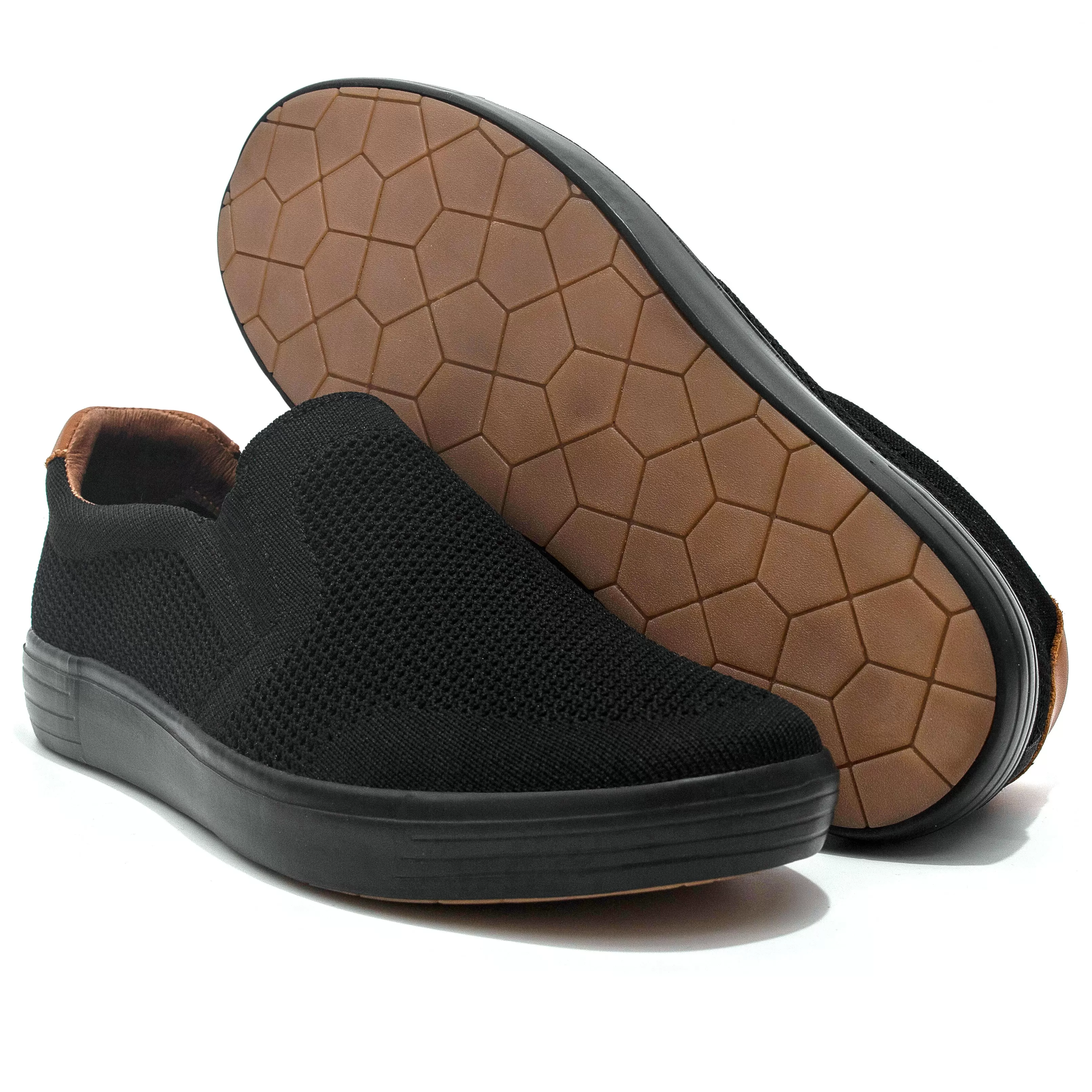 Tiosebon Men's Slip on Skate Shoes