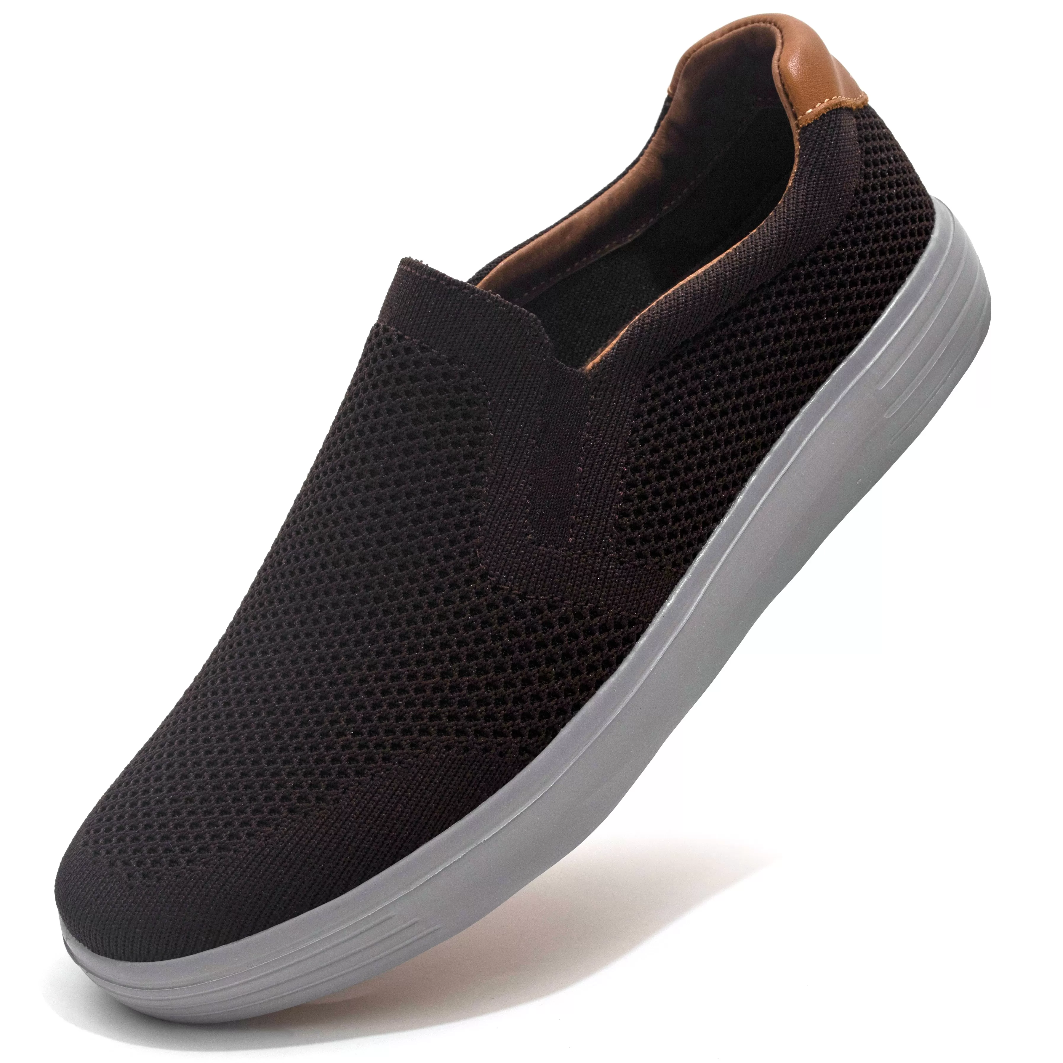 Tiosebon Men's Slip on Skate Shoes