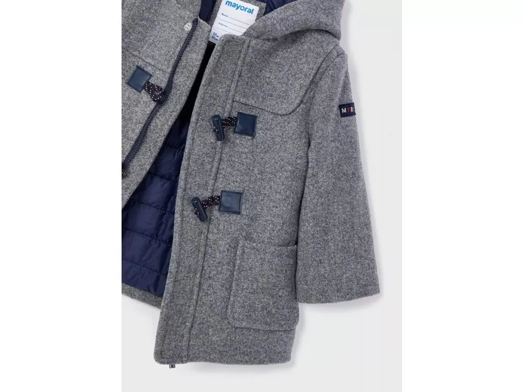 Trench for boy - Heather gr