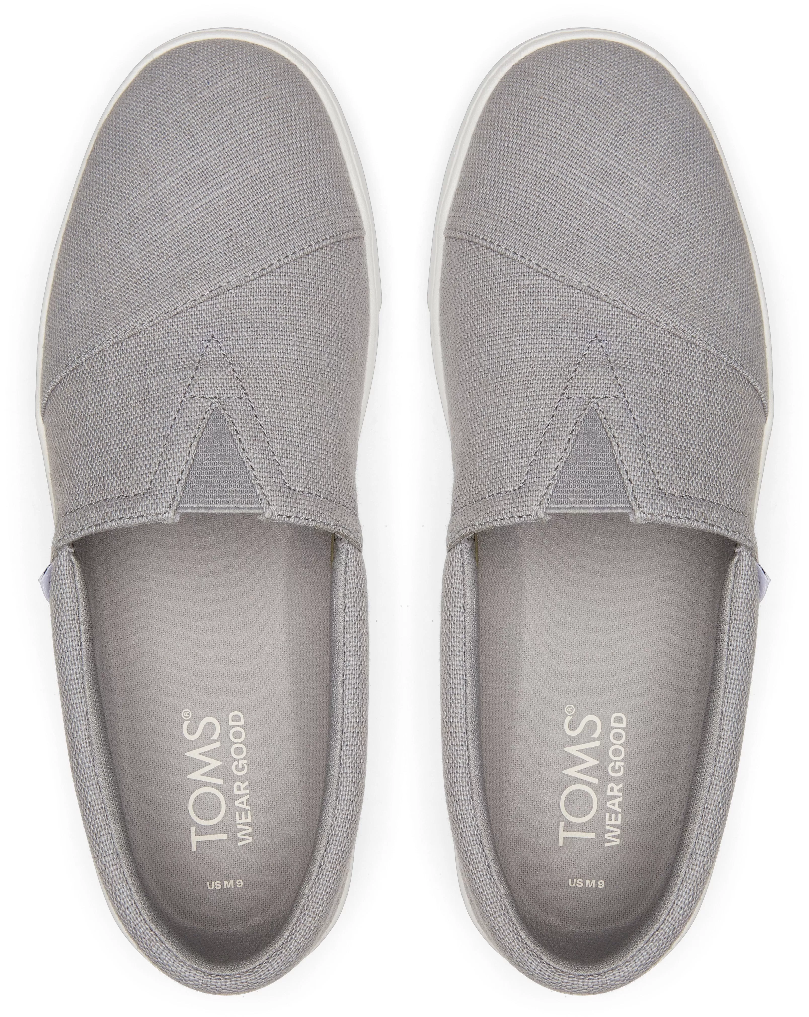 TRVL Lite Alpargata Slip On - Ultimate Grey Canvas