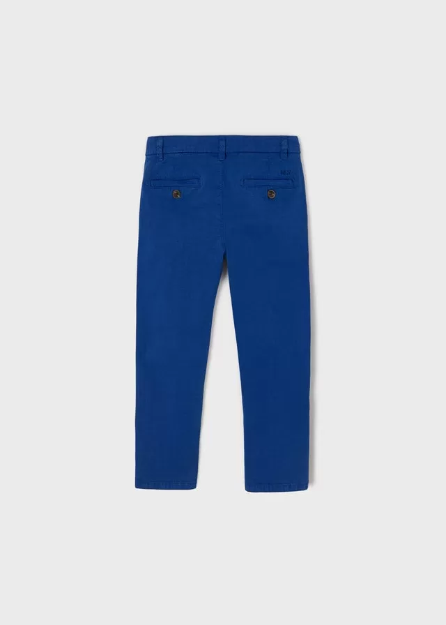 Twill basic trousers for boy - Aquarium