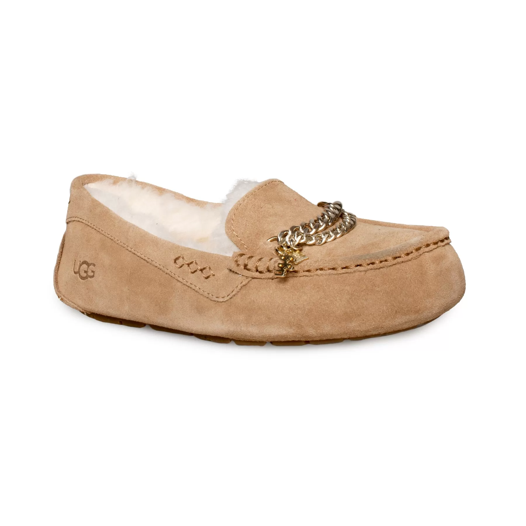 UGG Ansley Chain Chestnut Slippers - Women's