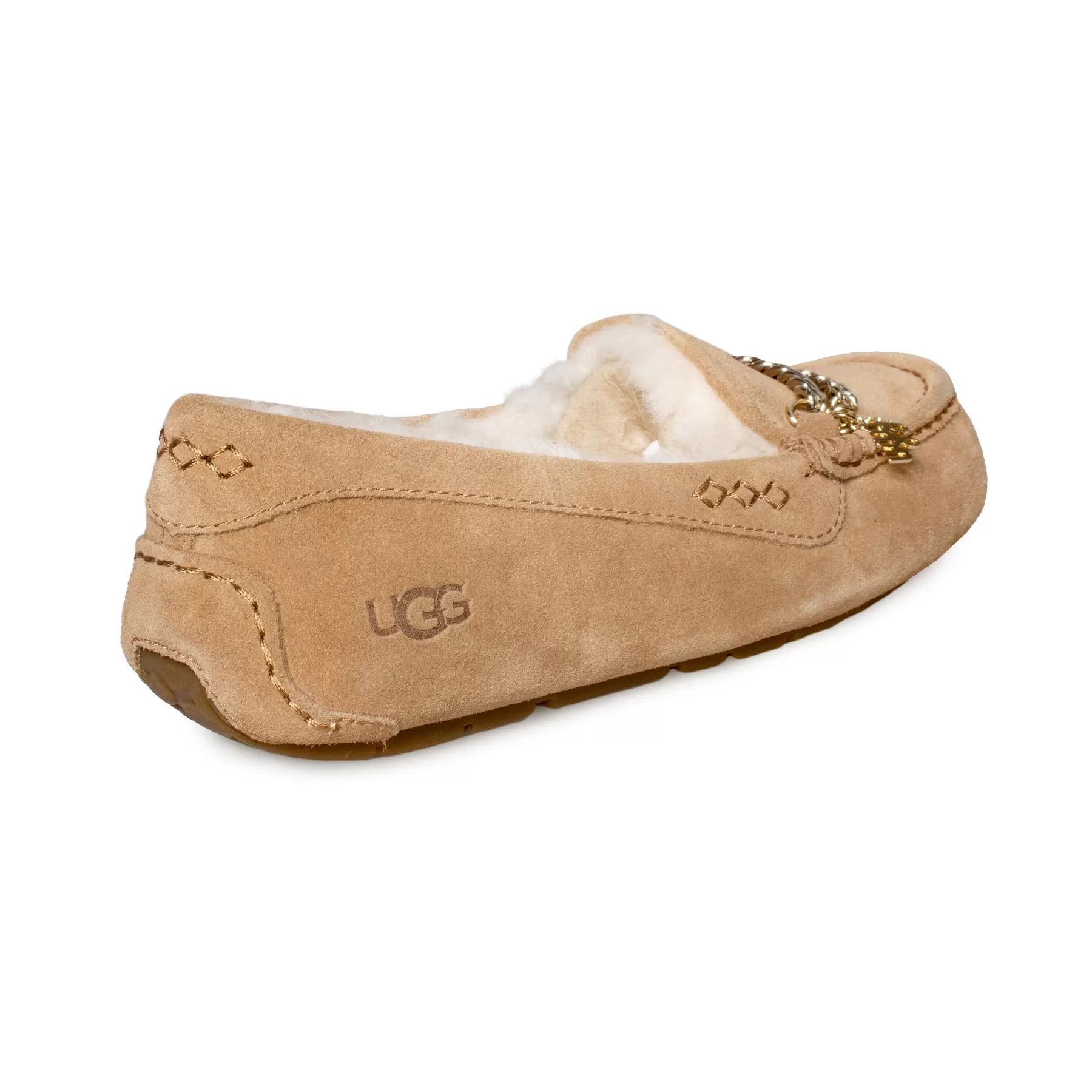 UGG Ansley Chain Chestnut Slippers - Women's