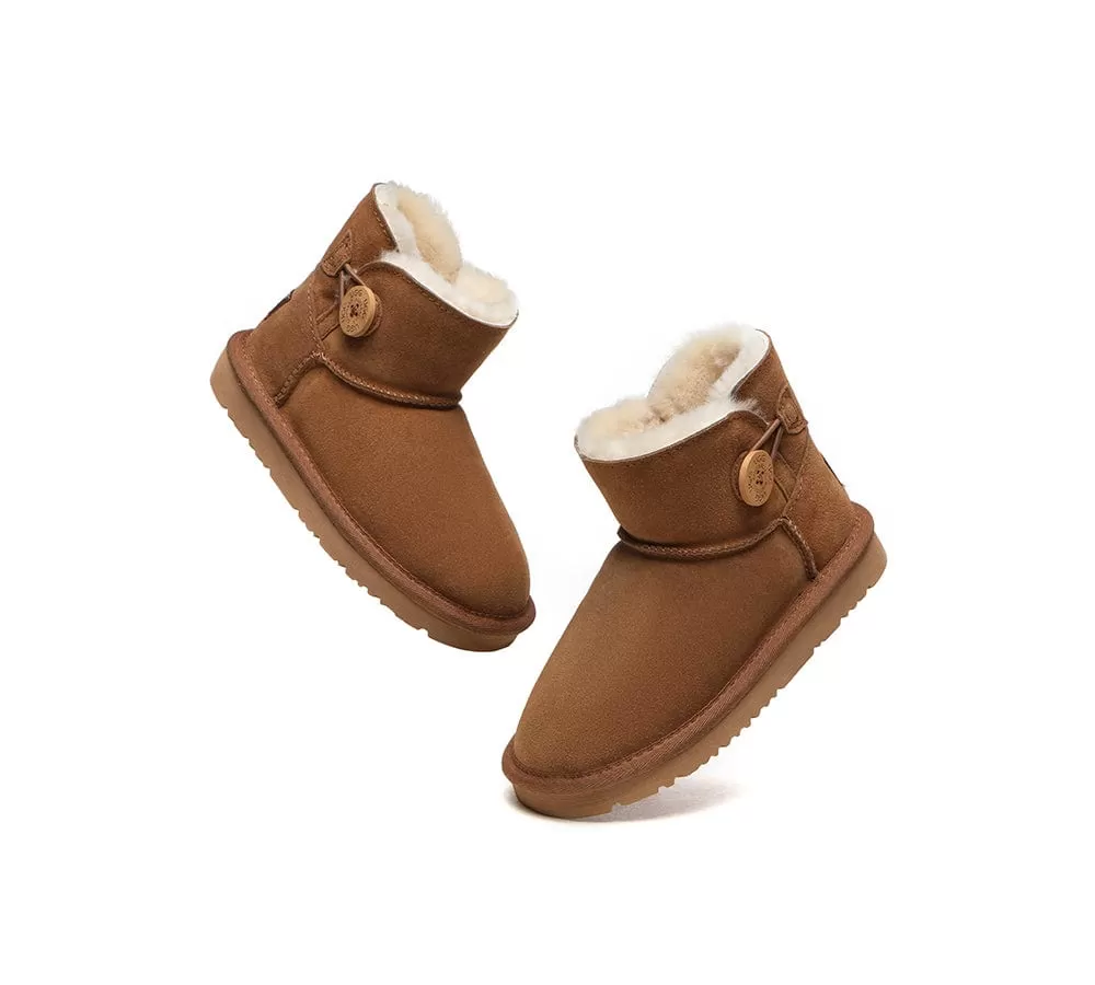 UGG Australian Shepherd Ugg Boots Nolan Kids Mini Button