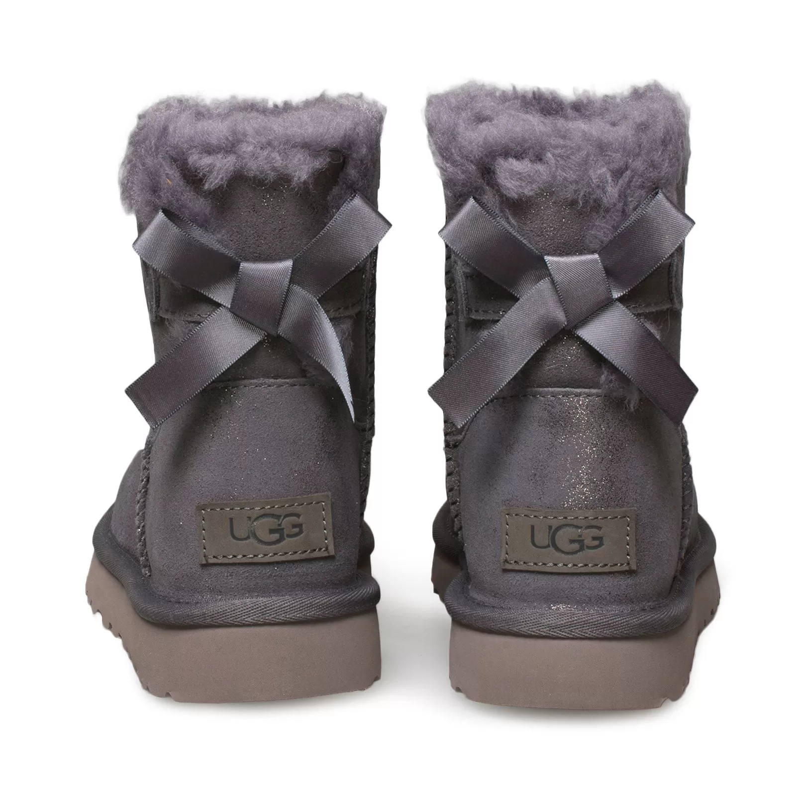 UGG Mini Bailey Bow II Shimmer Nightfall Boots - Women's