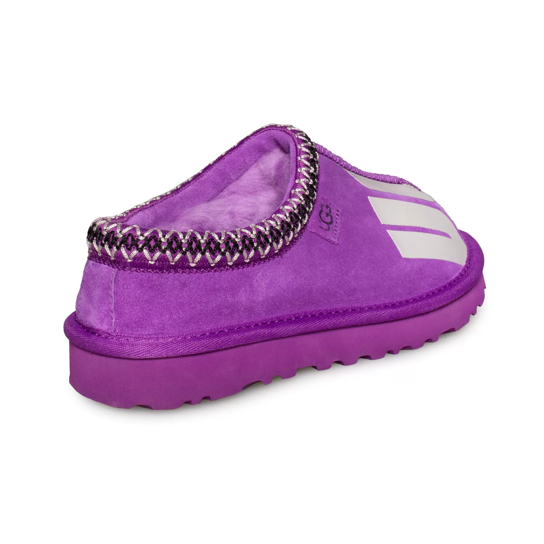 UGG Tasman Chopd Purple Sky Slippers - Women's