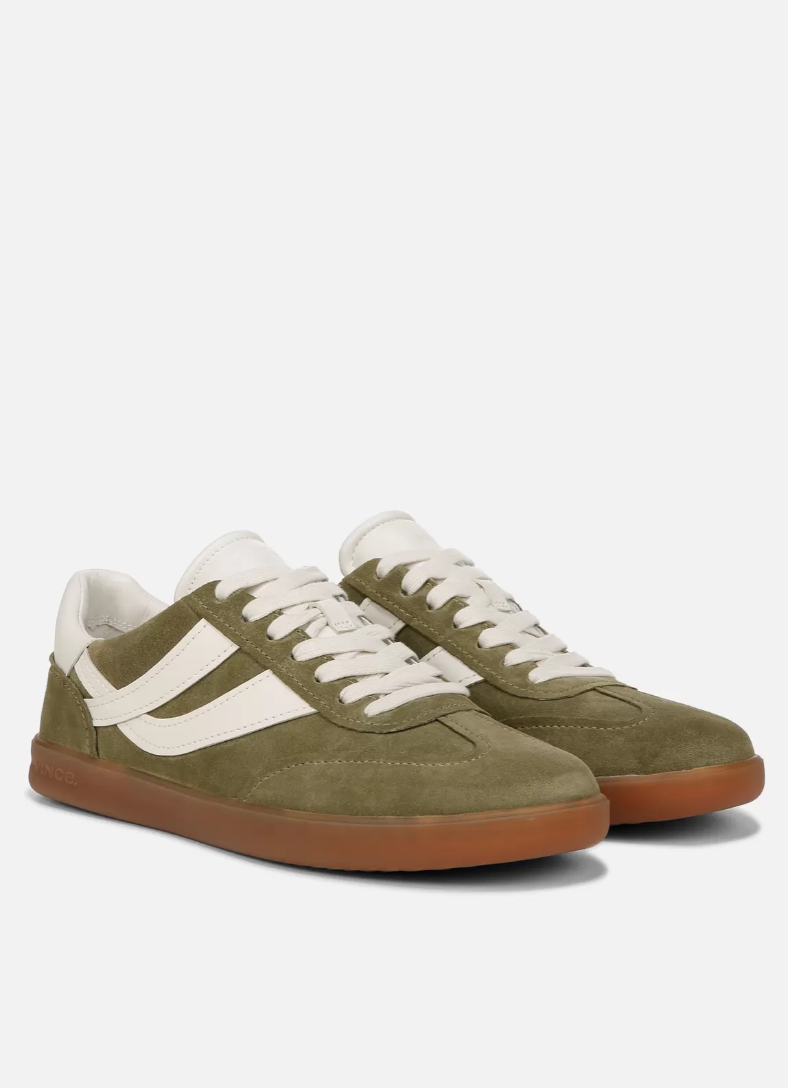 VINCE OASIS LEATHER AND SUEDE SNEAKER