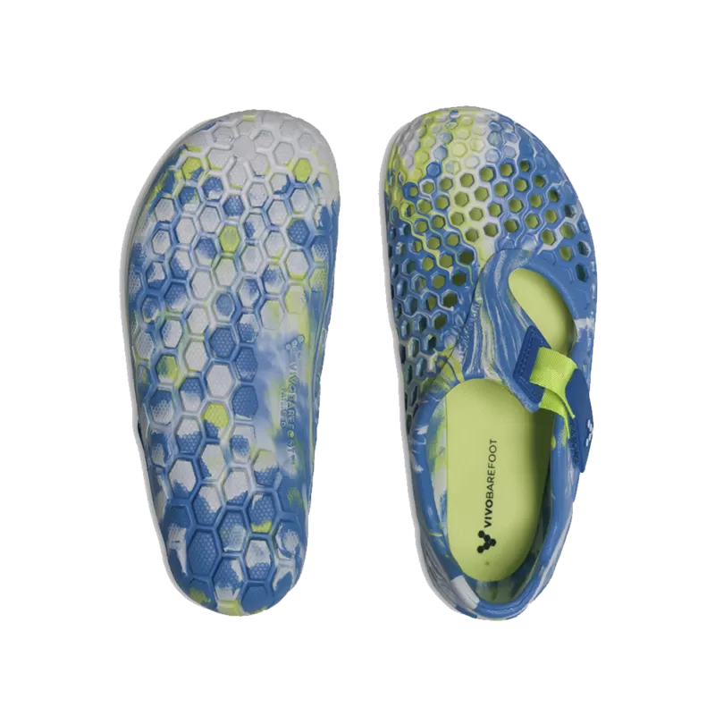 Vivobarefoot Ultra Bloom Kids - Blue Aqua