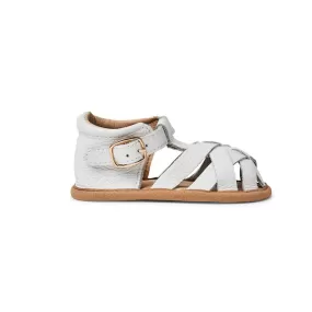 White Leather Baby Sandal