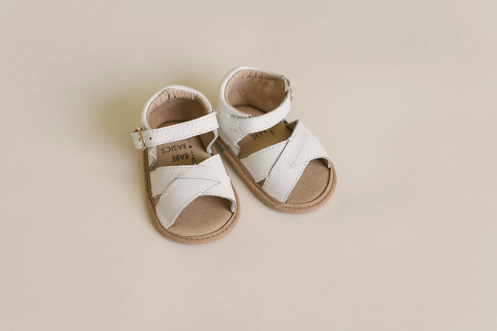 White Leather Sandals