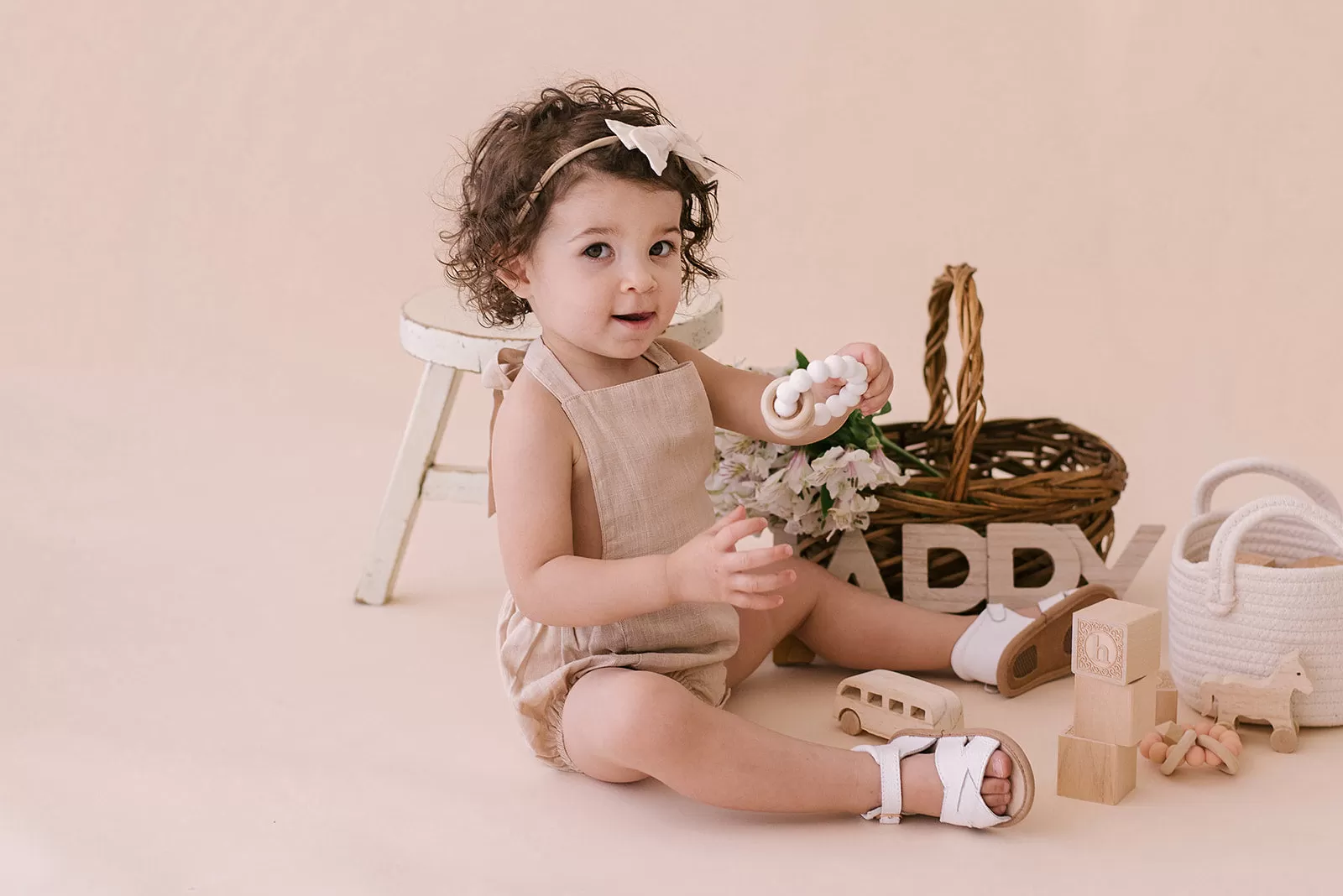 White Leather Sandals